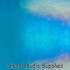 3mm Glass - Turquoise Blue Transparent Irid (1116-31)