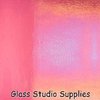 3mm Glass - Light Pink Striker Transparent Irid (1215-31)