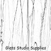 Clear -Black White Streamers Collage Glass 4171-00