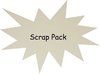 500g Bullseye Glass Scrap Pack - Driftwood Grey Opal (0132)