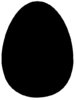 Pre Cut Easter Egg - Medium (50x66mm)