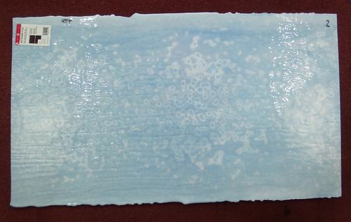 Blue-Gray, White, Mottle Mix, Single-rolled, 3 mm, Non-Fusible